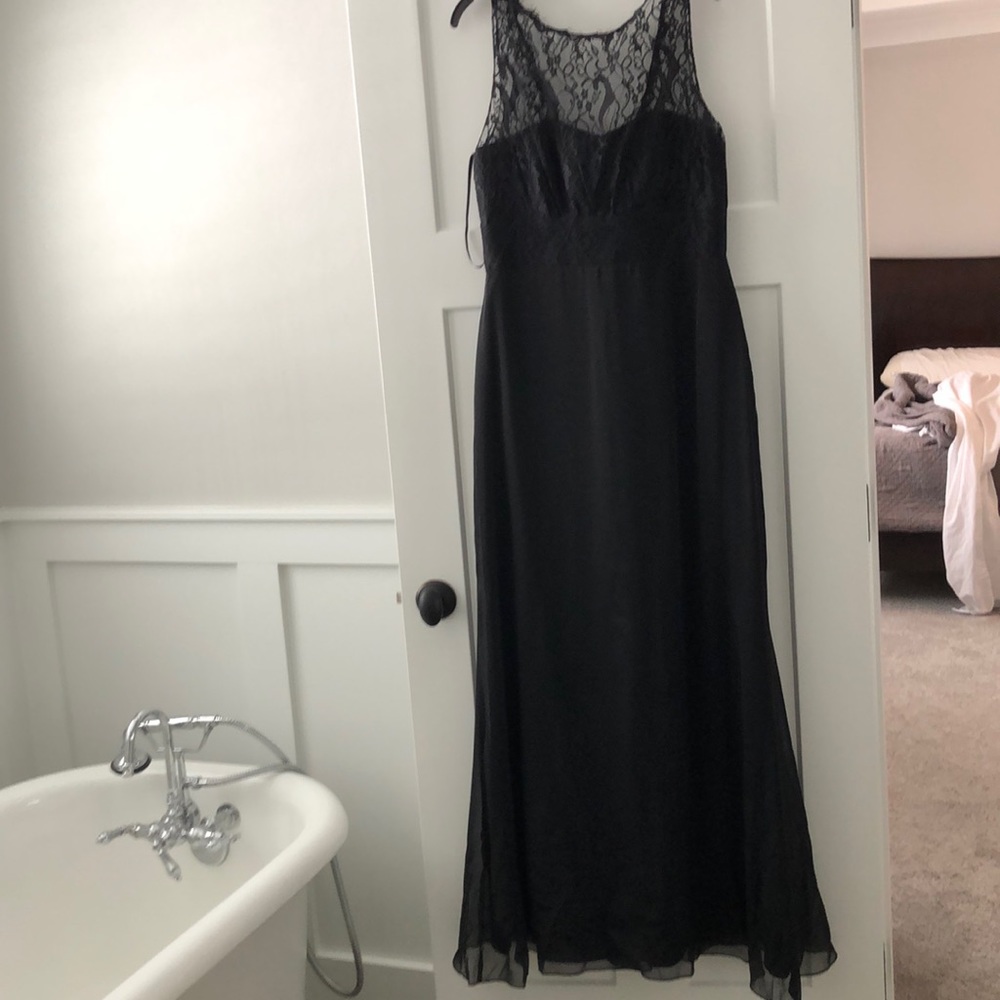 Black formal dress